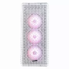 Gabinete Xpg Defender Pro, Cristal Templado, Atx, 3x Ventiladores Argb 120mm, Blanco